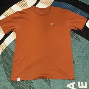 Men's Crewneck T-Shirt in Burnt Orange